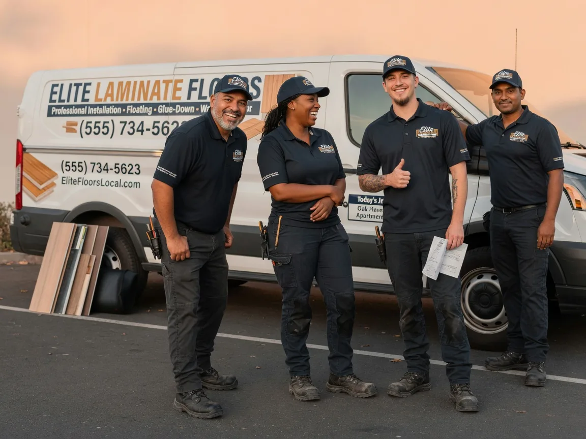 Laminate flooring installation company in Angier, NC